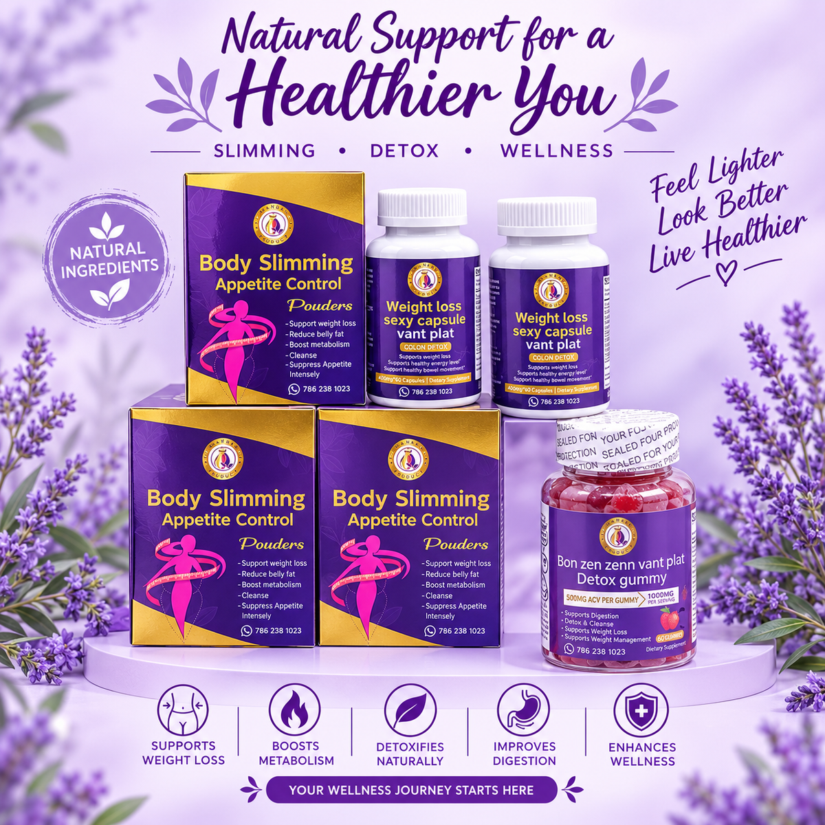 6 products weight management