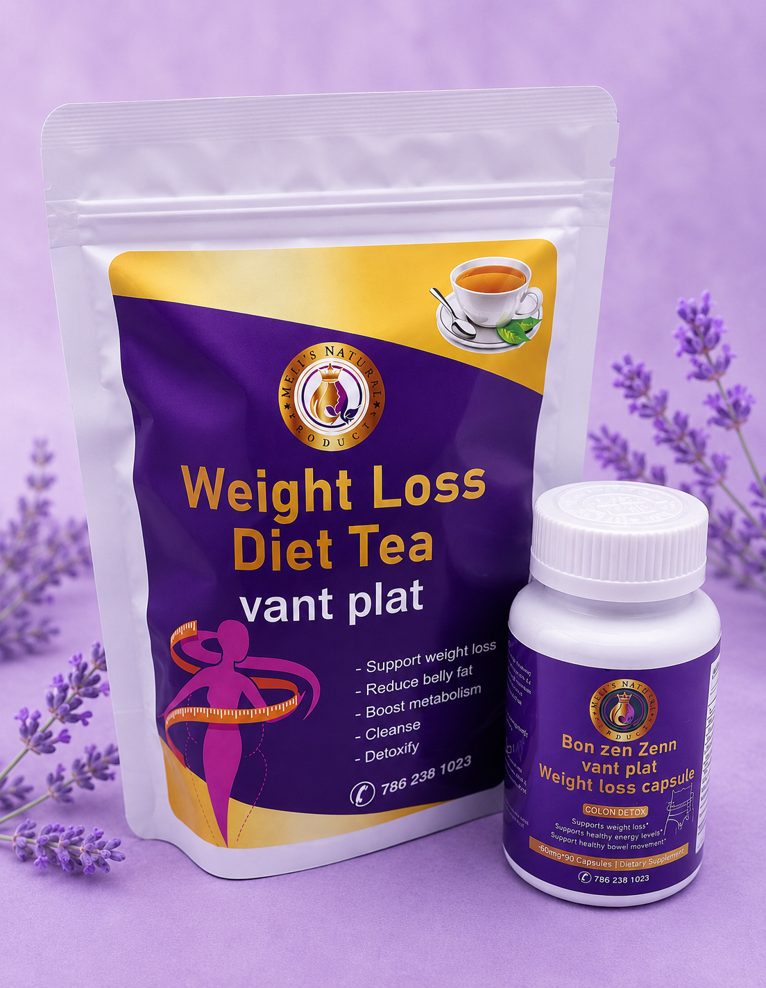 2 products flat belly