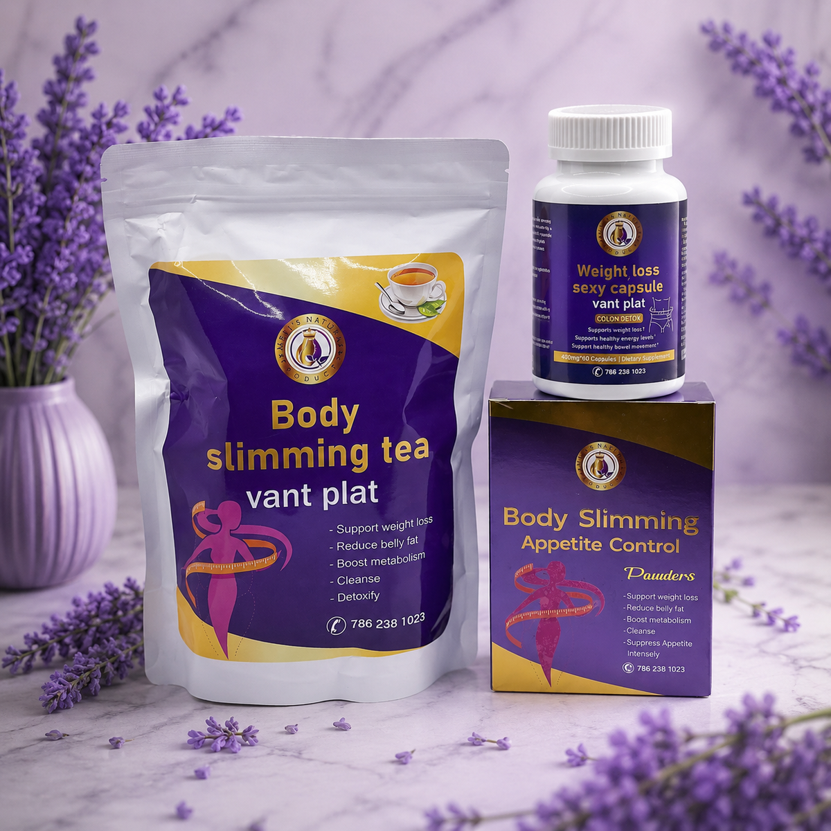 3 products weight management & flat belly